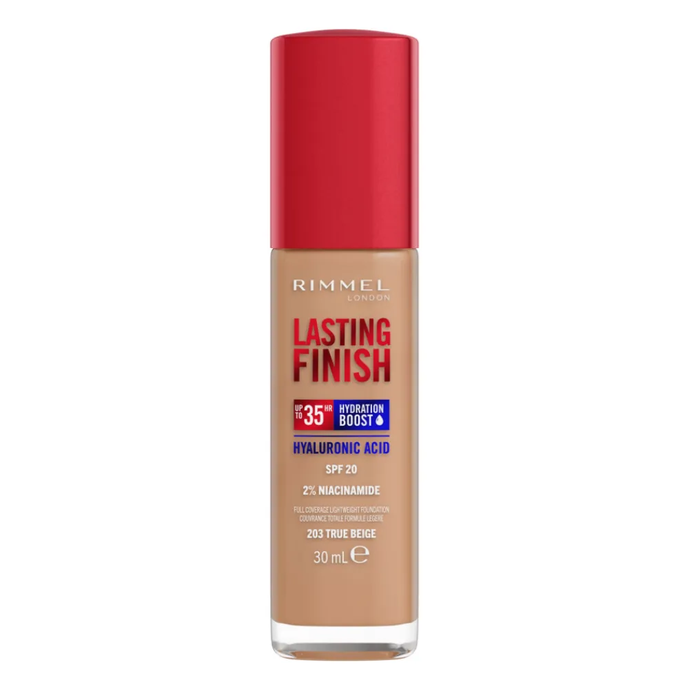 Lasting Finish 35H Foundation True Beige 203 30 ml^Rimmel Online