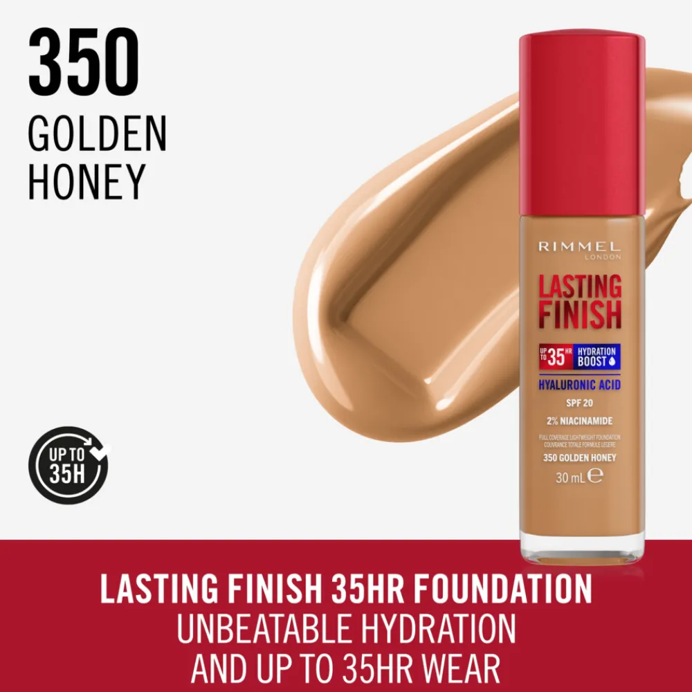 Lasting Finish 35H Foundation Golden Honey 350 30 ml^Rimmel Online