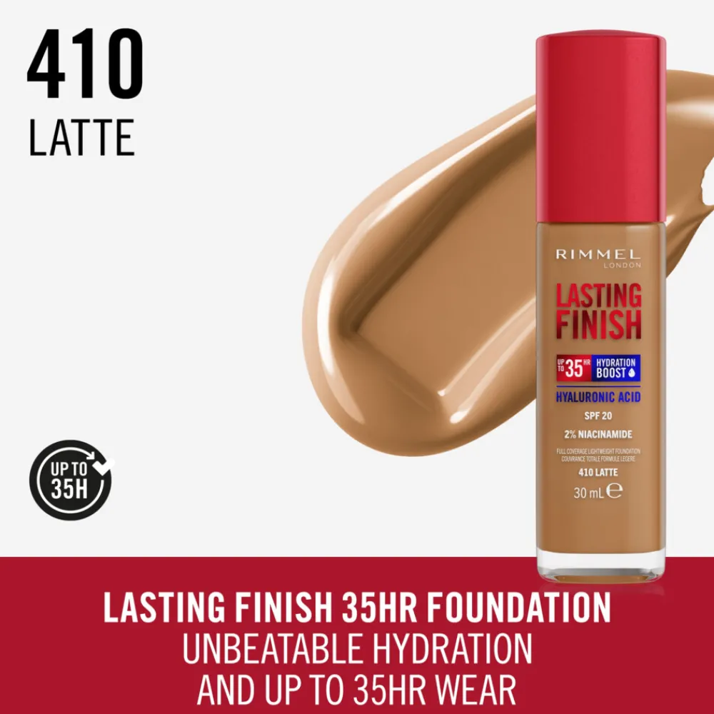 Best Lasting Finish 35H Foundation Latte 410 30 ml Foundation
