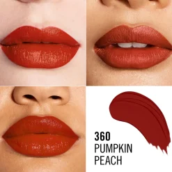 Hot Lasting Finish Satin Lipstick 360 Pumpkin Peach 4 gr Lipstick