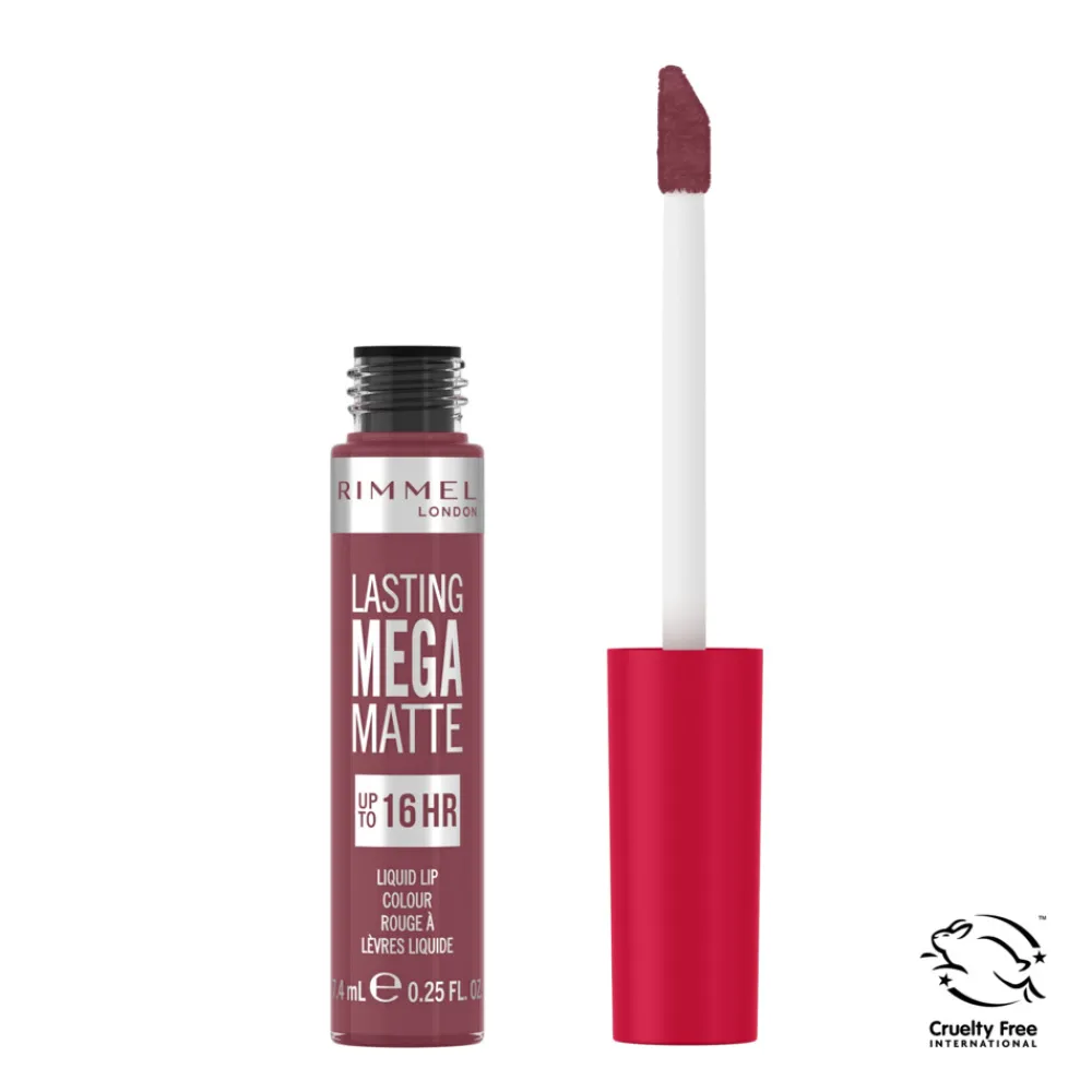 Liquid Lipstick<Rimmel Lasting Mega Matte Liquid Lipstick Ravishing Rose 900 7.4 ml