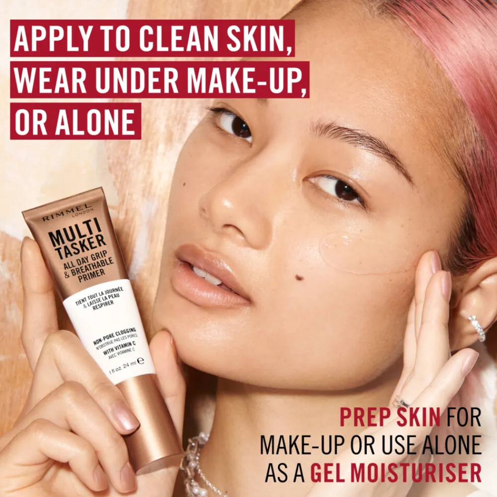 Multi-Tasker All Day Grip & Breathable Primer Transparant 24 ml^Rimmel Best