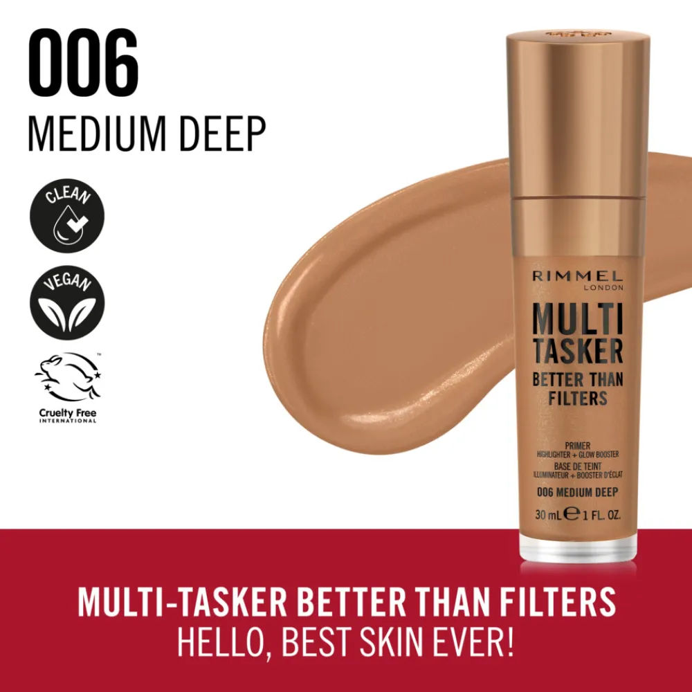 Multitasker Better Than Filters Concealer Medium Deep 006 30 ml^Rimmel Discount