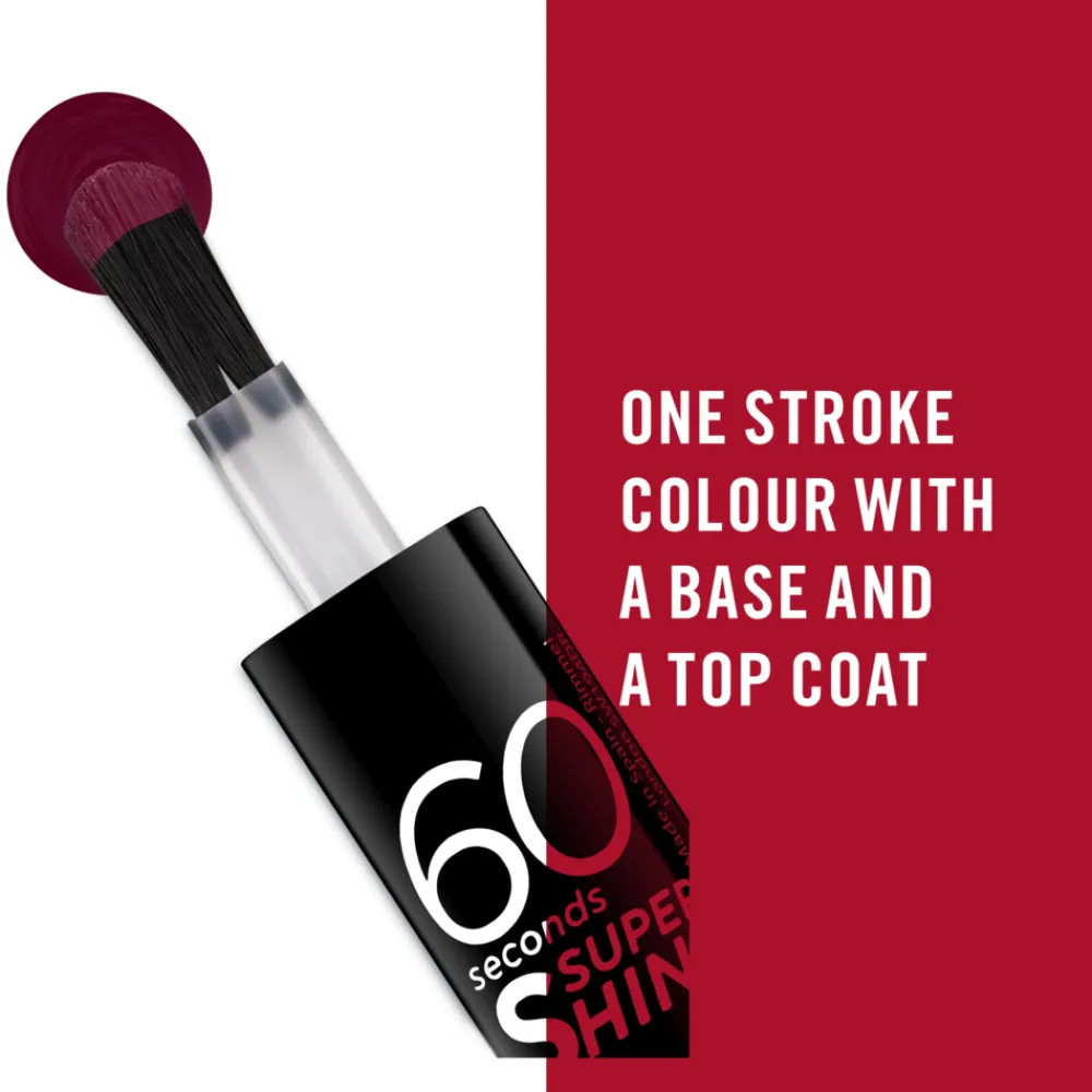 Nagellak 60 Seconds SuperShine 712 Berry Pop 8 ml^Rimmel Best