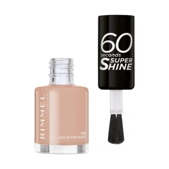 Nagellak<Rimmel Nagellak 60 Seconds SuperShine 708 Kiss in the Nude 8 ml