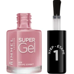 SuperGel Nailpolish 023 Grape Sorbet 12 ml^Rimmel Outlet