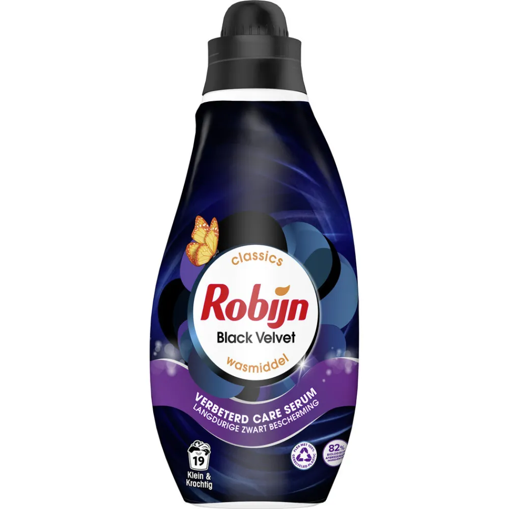 Best Klein & Krachtig Wasmiddel Black Velvet 19 Wasbeurten 665 ml Wasmiddel
