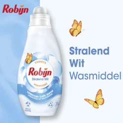 Klein & Krachtig Wasmiddel Stralend Wit 19 Wasbeurten 665 ml^Robijn Discount