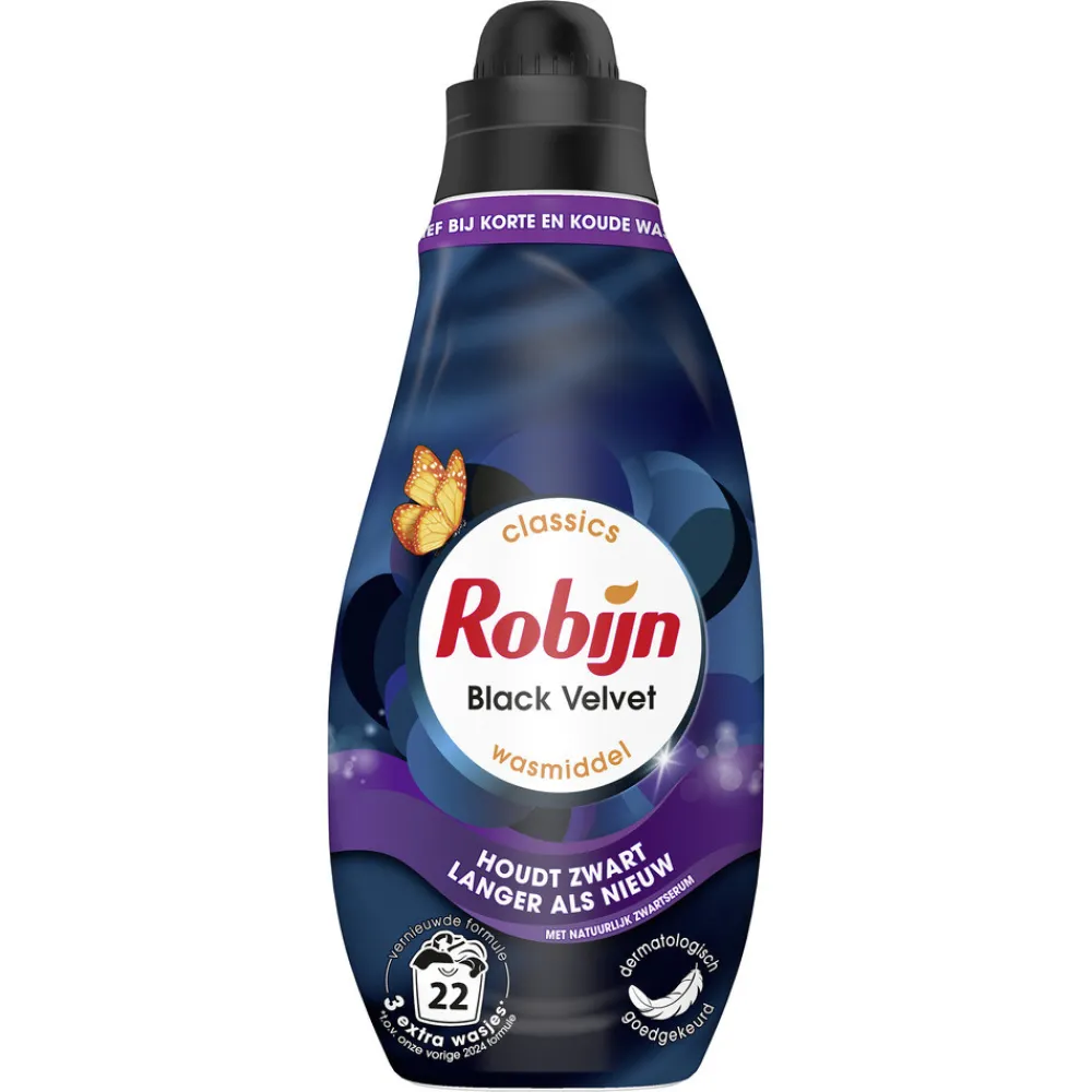 Klein & Krachtig Wasmiddel Black Velvet 22 Wasbeurten 665 ml^Robijn Online