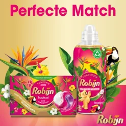 Wascapsules 3-in-1 Tropical 15 stuks^Robijn Outlet