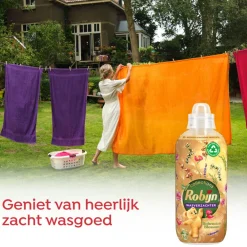 Wasverzachter<Robijn Wasverzachter Bohemian Blossom 33 Wasbeurten 825 ml