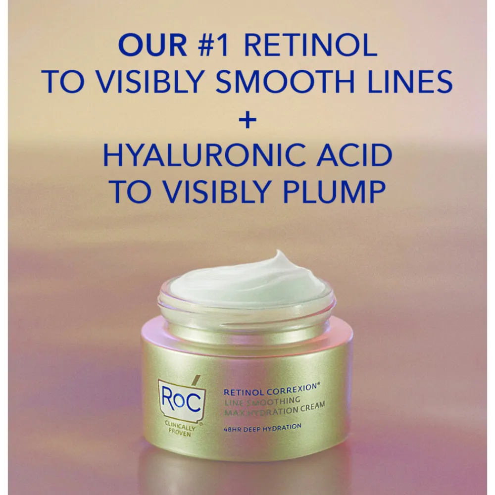 Retinol Correxion Gezichtscrème Smoothing Max Hydration 50 ml^RoC Clearance