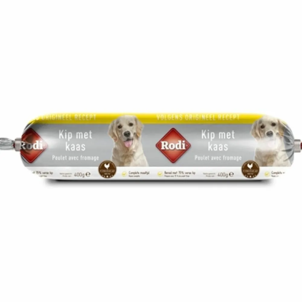 Online Worst Kip-Kaas 400 gr Hondenvoer
