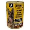 Hondenvoer Blik Stukjes Kip in Jus 415 gr^Rokus Discount