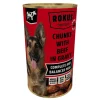 Outlet Hondenvoer Blik Stukjes Rund in Jus 1,24 kg Hondenvoer