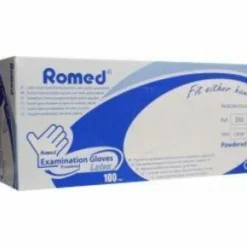 Clearance Latex Handschoenen Gepoederd Niet Steriel Maat L 100 stuks Zelfzorg