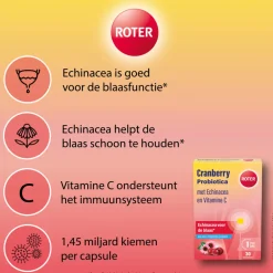 Organen|Speciale Bestanddelen<Roter Cranberry & Probiotica 30 capsules