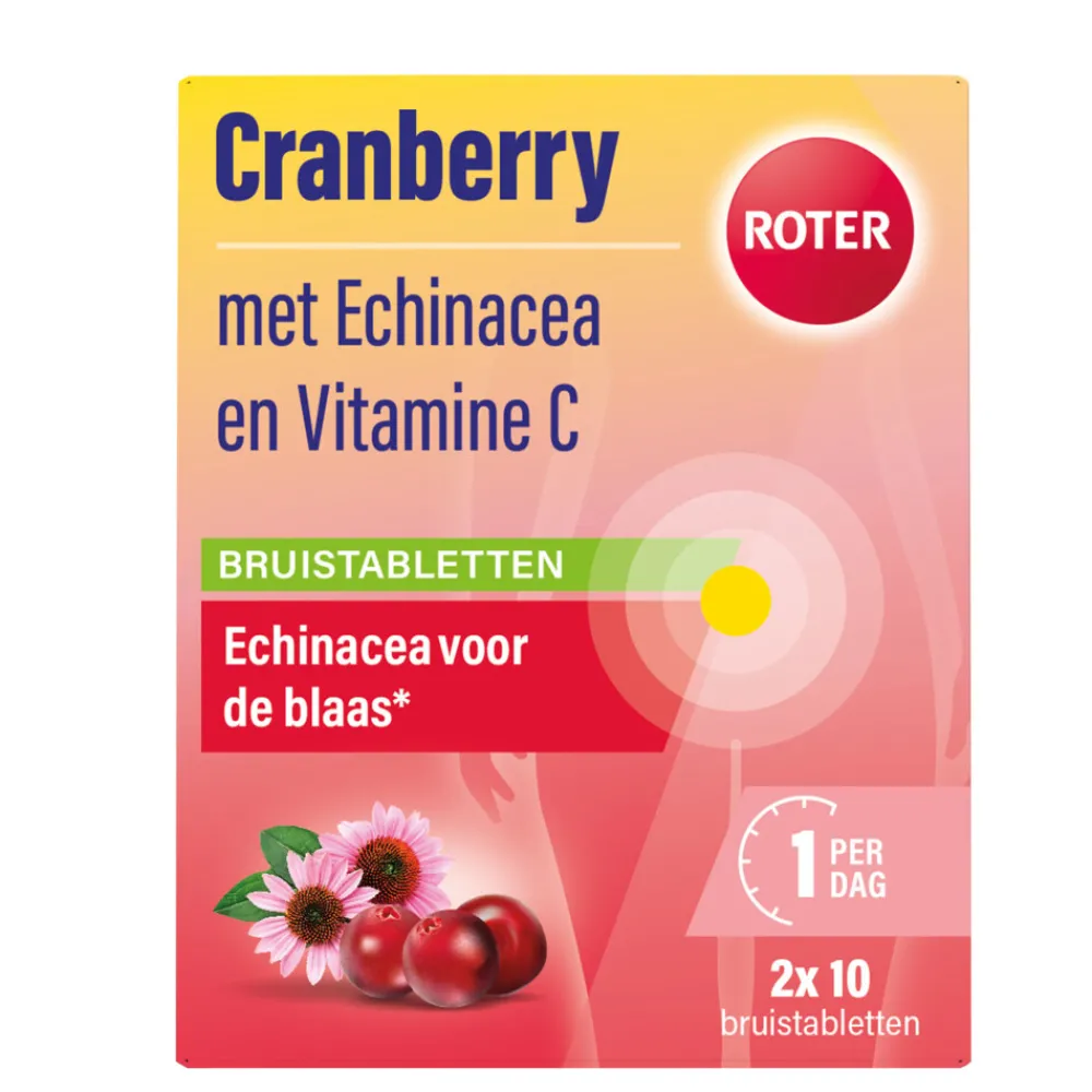 Cranberry Bruis 20 bruistabletten Voor Vrouw Of Man|Speciale Bestanddelen