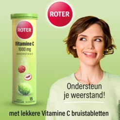 Vitamine C 1000 mg Lime- Lychee 15 bruistabletten^Roter Clearance