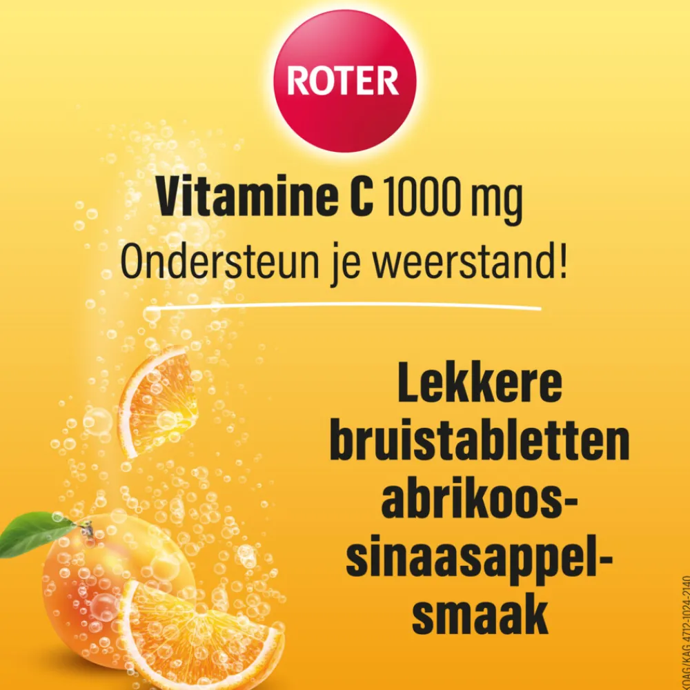 Online Vitamine C Bruistabletten Sinaasappel Abrikoos 2 x 20 stuks Vitaminen