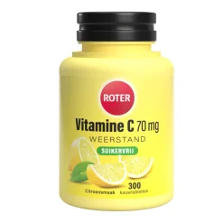 Vitamine C 70mg Suikervrij 300 tabletten^Roter Clearance