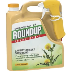 Onkruidbestrijding<Roundup NS Natuurlijk Onkruidvrij Kant en Klaar 3 liter