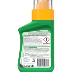 Onkruidbestrijding<Roundup PA Totaal Onkruidvrij Concentraat 250 ml