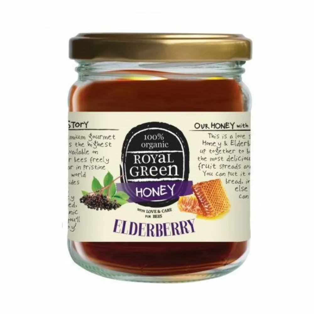 Honing Elderberry 250 ml^Royal Green