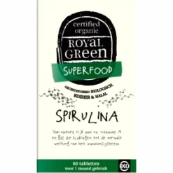 Clearance Superfood Spirulina 60 tabletten Weerstand & Energie