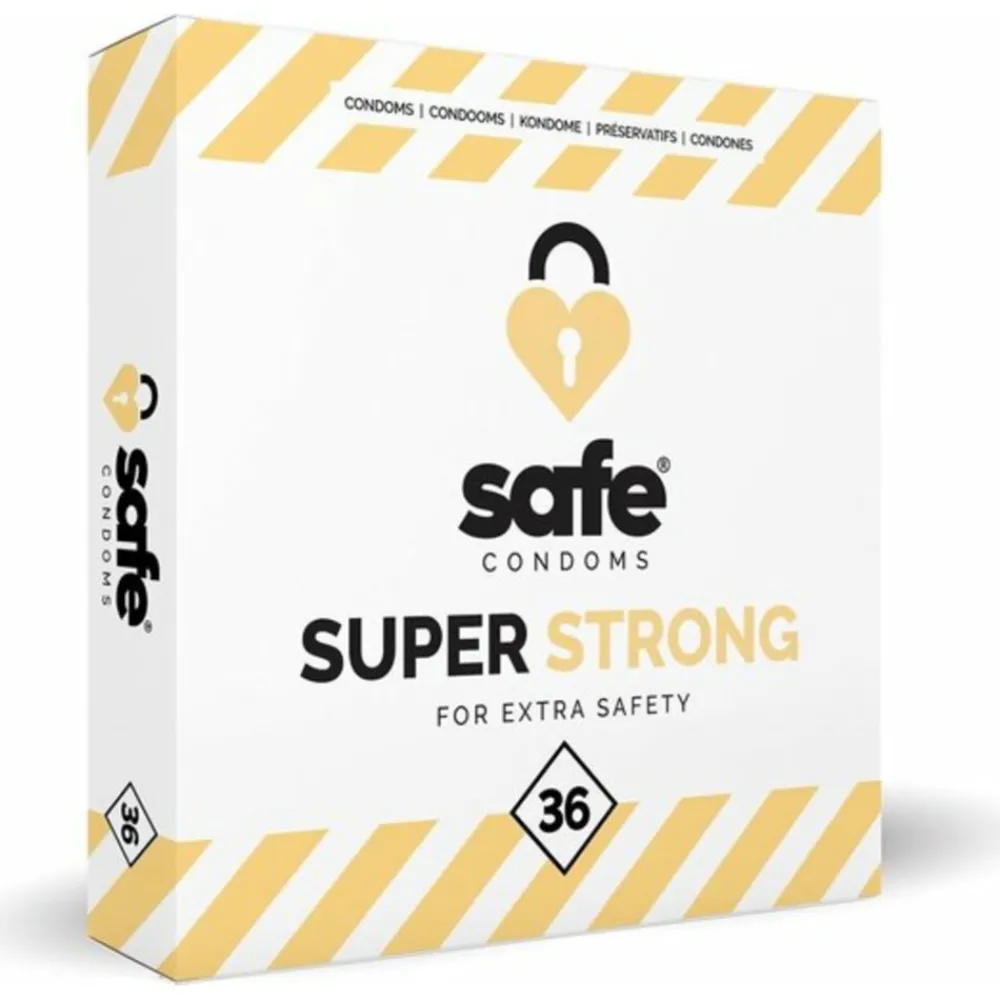 Condooms Super Sterk 36 stuks^Safe Hot