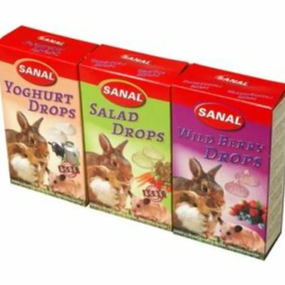 Knaagdier Snoepjes Voordeelpak 3x45 gr^Sanal Hot