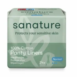 100% Katoen Inlegkruisjes Normaal 24 stuks^Sanature Best