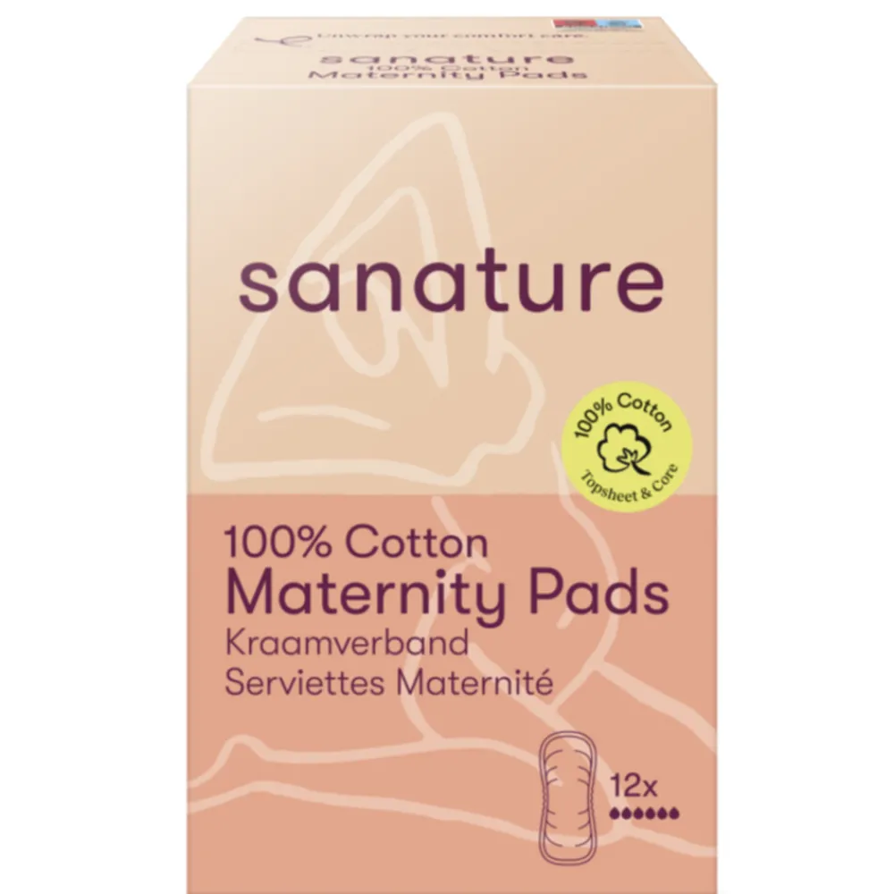 Kraamzorg<Sanature Kraamverband 12 stuks