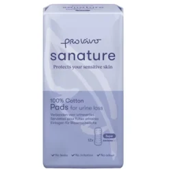 Clearance Pro Vivo 100% Katoenen Incontinentieverband Super 12 stuks Intiemhygiëne