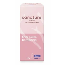 Sale Tampons Super 16 stuks Intiemhygiëne