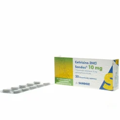 Cetirizine 10 mg 30 tabletten^Sandoz Clearance