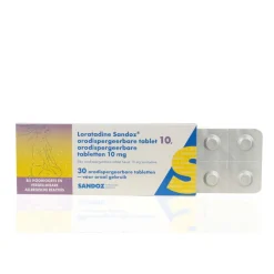 Outlet Loratadine 10mg Orotaat 30 tabletten Allergie