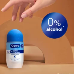 Deodorant Roller Dermo Extra Control 53 ml^Sanex