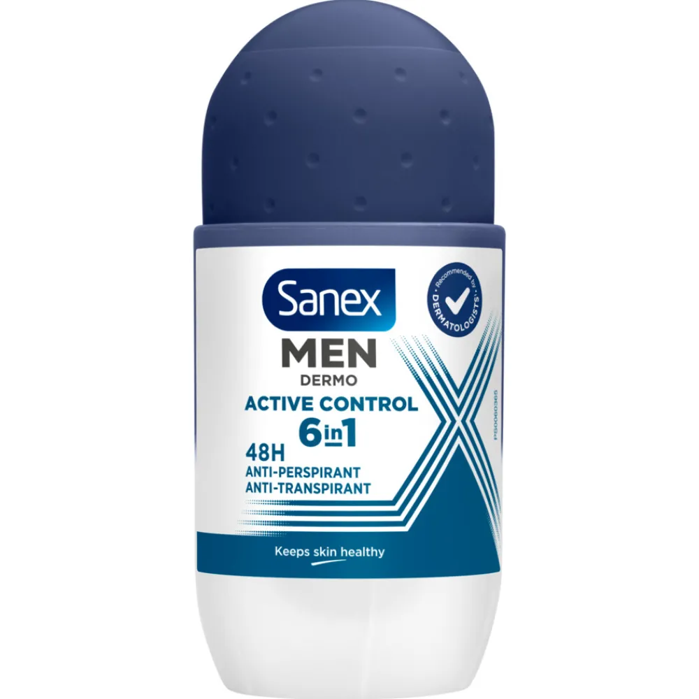 Deodorant<Sanex Deodorant Roller Men Active Control 50 ml