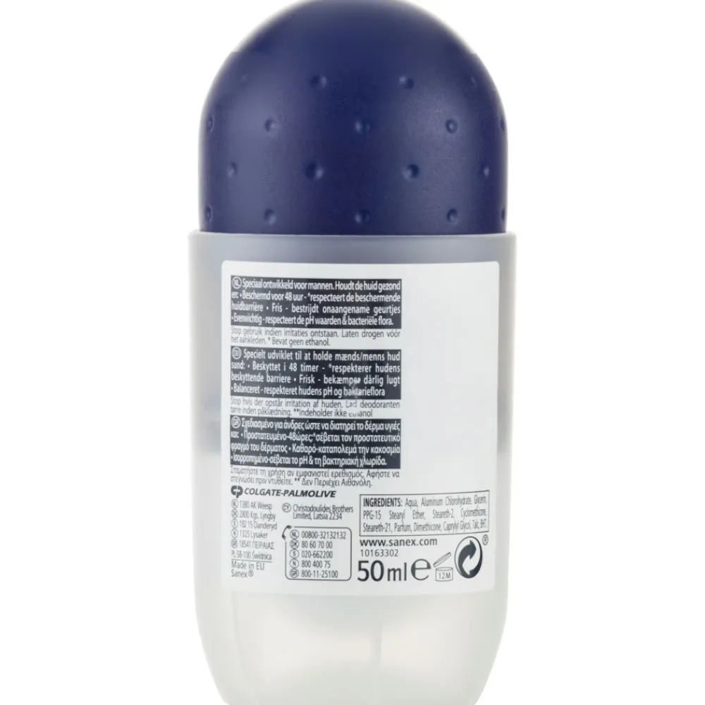 Deodorant<Sanex Deodorant Roller Men Active Control 50 ml