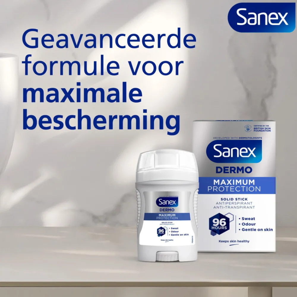 Deodorant Stick Maximum Protection 96H 50 ml^Sanex Online