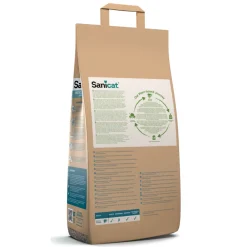 Kattenbakvulling<Sanicat Clean & Green Papier Recycle 10 liter