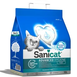 Kattenbakvulling<Sanicat Kattenbakvulling Advanced Hygiene 10 liter
