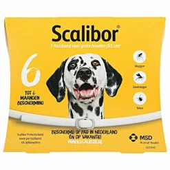 Vlo, Teek & Worm<Scalibor Protector Anti Tekenband L 65 cm