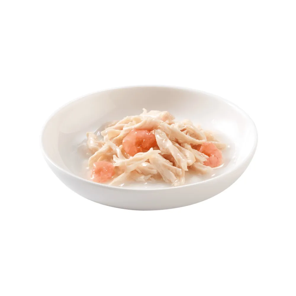 New Kattenvoer Garnaal in Bouillon 70 gr Kattenvoer