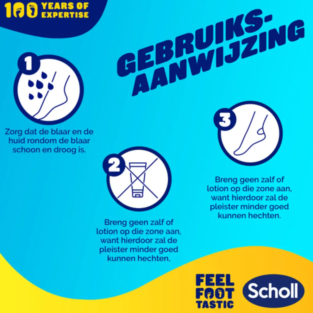 Voetverzorging<Scholl Blarenpleisters Mixed 5 stuks