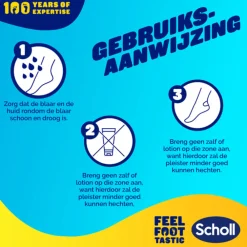 Voetverzorging<Scholl Blarenpleisters Teen 6 stuks