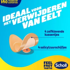 Eelt Verwijderpleisters 4 stuks Voetverzorging