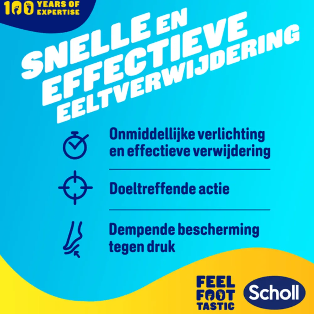 Eelt Verwijderpleisters 4 stuks Voetverzorging