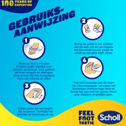 Eelt Verwijderpleisters 4 stuks Voetverzorging